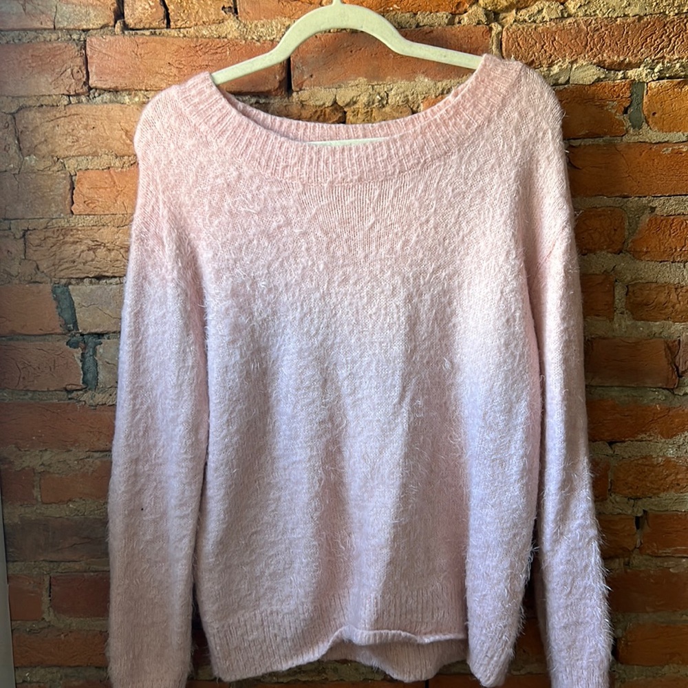 Pink sweater from Pink Lily